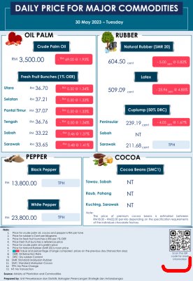 Daily Price of Commodities at May_30_1