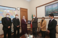 07 FEBRUARI 2022 - PERTEMUAN RASMI YBM KPPK BERSAMA  DEPUTY FOREIGN MNISTER FOR ECONOMIC DIPLOMACY THE ISLAMIC REPUBLIC OF IRAN