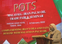 TEHRAN - 08 FEBRUARI 2022 - YBM menerusi lawatan kerja rasmi ke Iran, hadir ke Pameran dan Seminar Perdagangan Minyak Sawit Malaysia-Iran (POTS)_3