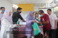 13 OGOS 2022 - YBM MERASMIKAN SESI PENERANGAN PROGRAM TARGET KEPADA PEKEBUN KECIL GETAH DI KG SG DURIAN, KAMPAR, PERAK