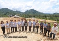 17 MEI 2022 - LAWATAN YBTM DATUK WILLIE ANAK MONGIN KE TAPAK PEMBINAAAN KOMPLEKS RANAU HIGHLAND COCOA CLUSTER (RHCC)