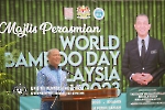 21 SEPTEMBER 2023 - TIMBALAN PERDANA MENTERI MERANGKAP MENTERI KPK HADIR KE MAJLIS PERASMIAN WORLD BAMBOO DAY MALAYSIA 2023_8