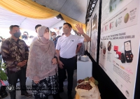 24 MAC 2022 - YBM HADIR MERASMIKAN MAJLIS PECAH TANAH PEMBANGUNAN PERLADANGAN PINTAR KOKO (SMART FARMING) DI SETUL, SEREMBAN