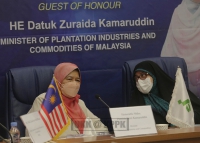 TEHRAN - 08 FEBRUARI 2022 - YBM mengadakan lawatan serta ke sesi dialog bertajuk Pemerkasaan Wanita Menerusi Pendidikan dan Sains di Universiti Al-Zahra_9