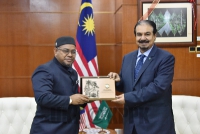 Kunjungan Hormat ke atas YB Menteri KPPK oleh TYT Duta Besar Arab Saudi ke Malaysia di Putrajaya