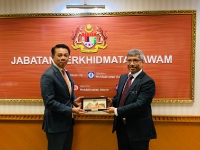 Kunjungan Hormat kepada YBhg. Datuk Mohd Khairul Adib Abd Rahman, Ketua Pengarah Perkhidmatan Awam (KPPA) di Putrajaya