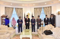 Kunjungan Hormat YB Menteri KPPK ke atas Tuan Yang Terutama Yang di-Pertua Negeri Melaka di Ayer Keroh, Melaka_4