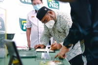 Lawatan  Kementerian Perusahaan Perladangan dan Komodit  YB Dato' Dr.Mohd Khairuddin bin Aman Razal ke premis Usahawan hiliran Lada dan Kebun di negeri johor