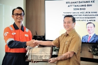 Lawatan Kerja YB Dato' Sri Dr. Wee Jeck Seng ke ATT Tanjung Bin Sdn Bhd (ATB) di Tanjung Bin, Pontian, Johor _3