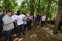 Lawatan Kerja YB Menteri Perusahaan Perladangan Dan Komoditi (KPPK) ke Ladang Karas di Empangan Jus, Jasin, Melaka_9