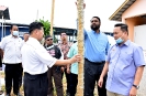 Lawatan YB Menteri KPPK ke Pusat Pemprosesan Biji Benih Kenaf di Jitra, Kedah