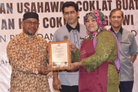 Majlis Penutup Kursus Asas Pembangunan Usahawan Coklat Buatan Tangan Dan Pelancaran Langkawi Sebagai Hab Coklat di Hotel Adya, Pulau Langkawi, Kedah_9