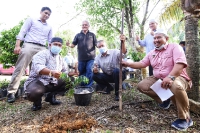 Menteri Perusahaan Perladangan dan Komoditi ke Ladang Gaharu Pak Megat, Perak