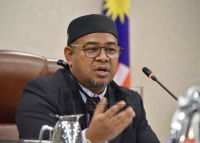 Mesyuarat Ahli Lembaga Pemegang Amanah Majlis Promosi Export Getah Malaysia (MREPC) di Bangunan Baharu, Parlimen, Kuala Lumpur