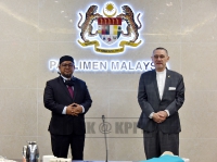 Mesyuarat Ahli Lembaga Pemegang Amanah Majlis Promosi Export Getah Malaysia (MREPC) di Bangunan Baharu, Parlimen, Kuala Lumpur_9