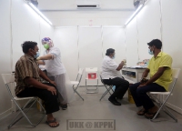 Sesi Lawatan hadir kepusat pemberian vaksin industri (PPVIN) di Ladang Tennamaram,Bestari Jaya,Selangor.