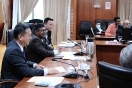 Sesi telekomunikasi atas talian YBM dengan H.E Niranjan Reddy, Menteri Hal Ehwal Pertanian, Pemasaran, Hal Ehwal Pengguna dan Sivil Negeri Telangana, India di KPPK_7